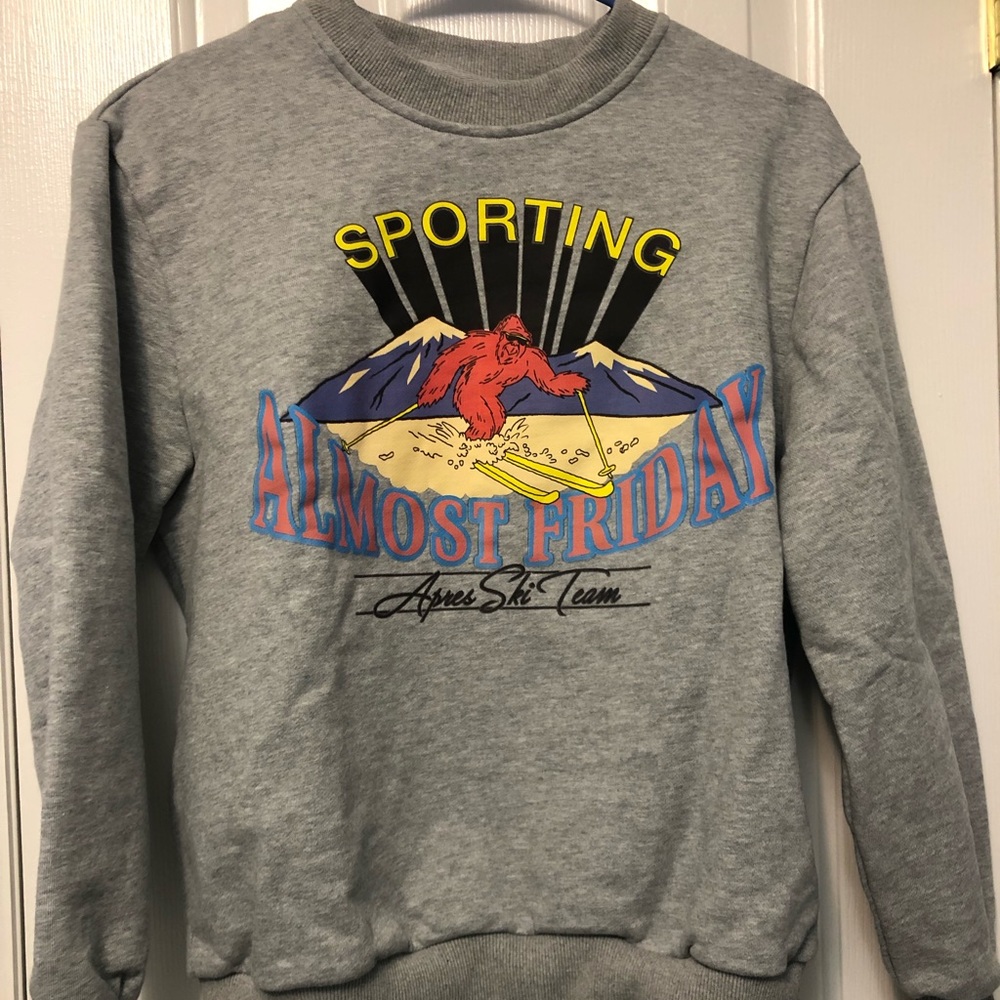Skiing Crewneck